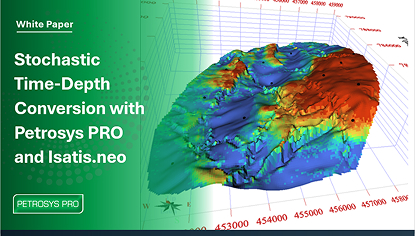 Stochastic Time-Depth Conversion with Petrosys PRO and Isatis.neo
